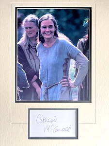 CATHERINE McCORMACK - POPULAR ACTRESS - BRAVEHEART - SUPERB SIGNED PHOTO DISPLAY - Picture 1 of 1