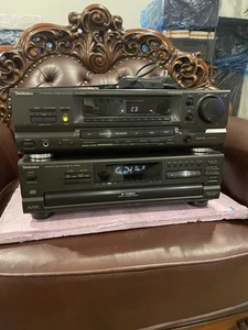 Technics SA-GX490 Stereo Receiver & SL-P9066 CD Player. Both Fully Functional. - Picture 1 of 15