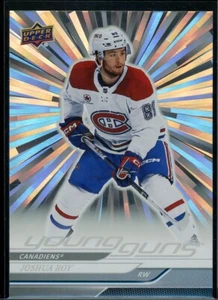 2024-25 Upper Deck Young Guns Outburst Silver #246 Joshua Roy - Picture 1 of 2