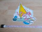 Sticker Panther Pink On Board With Sail