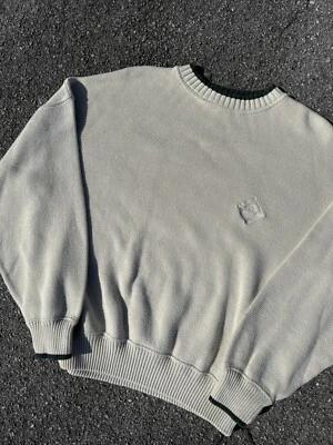 Vintage Timberland WeatherGear Sweater Sz Xl Cotton Made In Italy Dad 90s - Image 1 of 4