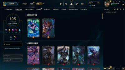 cuenta de league of legends +100 Skins Euw - Imagen 1 de 4