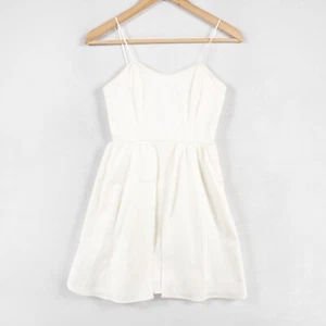 Keepsake The Label XS Walk It Off Trägerloses Minikleid Ivory Lagenlook Party Neu* - Bild 1 von 10