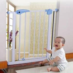 Home Baby Safety Gate Pet Dog Barrier Stair Doorway Safe Secure Guard (76x79cm)