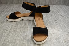 gabor black sandals