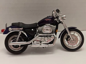 Maisto Harley Davidson 1200 Motorcycle 1:18 Diecast Metal Plastic w Rubber Tires - Picture 1 of 8