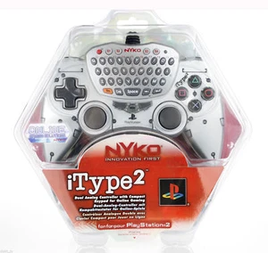 PlayStation 2 PS2 NYKO iType Analog Sony Controller Control Pad Keyboard Gaming - Picture 1 of 3