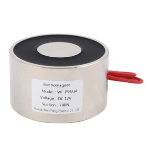 DC12V 700N 1.07LB/487g Elektromagnet haltenden Elektro Hubmagnet Solenoid Magnet - Bild 1 von 6