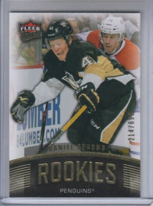 15/16 Fleer Ultra Pittsburgh Penguins Daniel Sprong Rookies RC #U13 Ltd #/699 - Picture 1 of 2