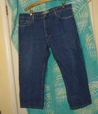 Levis Mens 550 Straight Leg Jeans size 40 X 30 Denim Non Stretch 100% Cotton
