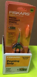 NEU 2 Paar Fiskars Soft Touch Micro Tip SS Trimmen Schere SPAREN MIT BAY HYDRO - Bild 1 von 5