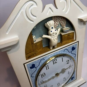 Vintage Danbury Mint Pillsbury Doughboy Collector Clock 1999 Clock Not Working - Picture 1 of 8