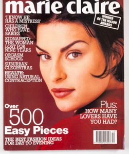 MAGALI AMADEI PATRICIA HARTMANN SHIRAZ TAL SUSIE BICK vtg MARIE CLAIRE MAGAZINE - Picture 1 of 9