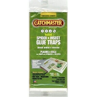 NEW Catchmaster Spider & Insect Glue Trap - 4 Professional Strength Traps • 5.68$