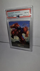 1994 Flair Marvel Universe Mutant Genesis WARPATH PSA 8 NM - MT - Picture 1 of 7