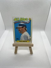 1989 Topps - All Star #396 Kirk Gibson, LA Dodgers.