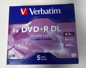Verbatim DVD+R DL (5PACK) - Picture 1 of 1