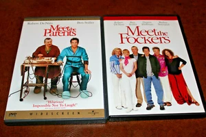 2 LOT DVD's MEET THE FOCKERS + MEET THE PARENTS - EXCELLENT CONDITION - Picture 1 of 2
