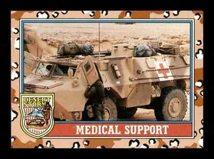 153 Medical Support Desert Storm Topps 1991 Trading Card - Picture 1 of 2