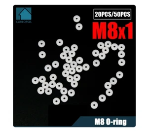 PCP Pneumatics M8 Air Seal Washer PTFE Sealing O-Ring Gasket High Pressure Gauge - Picture 1 of 18