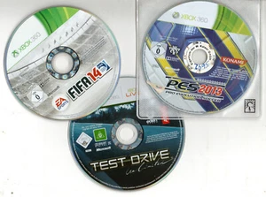 BUNDLE XBOX 360: PRO EVOLUTION SOCCER PES 2013 + FIFA 14 + TEST DRIVE UNLIMITED - Picture 1 of 1