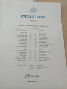 QPR v Reading 7/10/22 - Picture 1 of 1
