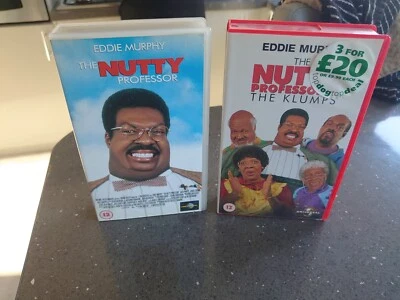 The Nutty Professor | (1996) | The Nutty Professor 2 | (2000) | VHS - the klumps - Image 1 of 4