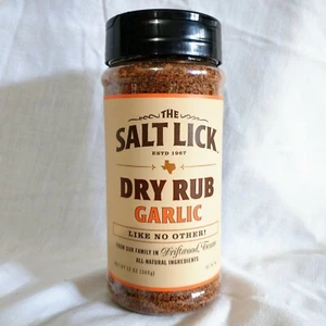 The Salt Lick Garlic Dry Rub 12 OZ. Coctelera - Imagen 1 de 3