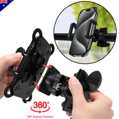Motorcycle Bicycle Handlebar Bike MTB Mount Holder Stand For Mobile Phone GPS AU - image 1 of 4