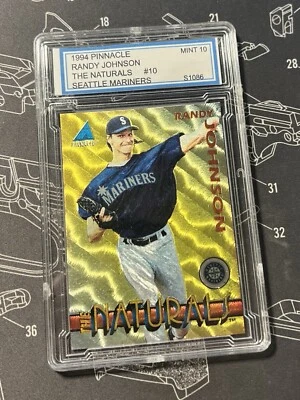 1994 Pinnacle - Randy Johnson #10 - The Naturals - 状况完好 10 — 第 1/2 张图片