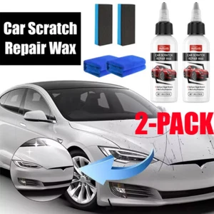 2X Auto Car Scratch Remover Kit for Scratches Repair Wax Ultimate Paint Restorer - Picture 1 of 20