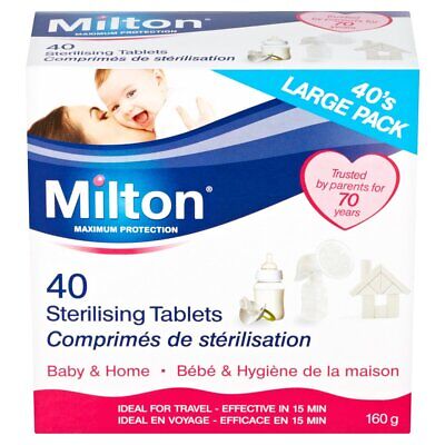 Milton Esterilización Tabletas - 40 Y 28 Comprimidos • 11.71€