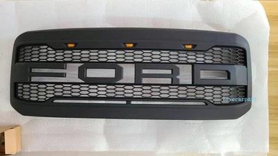 Parrilla de capó para Ford F250 F350 F450 2005 06 2007 parrilla Super Duty con letra Foto 1 de 4