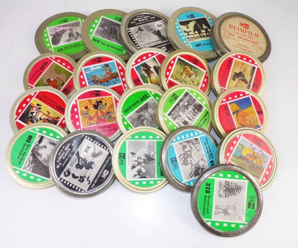 Defa Heimkino 8 mm Film Rollfilm Schmalfilm Blechdose Auswahl - Bild 1 von 1