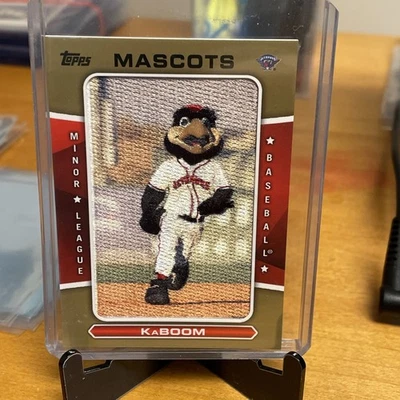 2015 Topps Pro Debut Mascots Manufactured Patch Kaboom #MAS-K 32/50 Beautiful B3 - Image 1 of 3