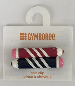 Pinzas para el cabello Outlet Gymboree niñas crayón pasadores regreso a la escuela - Imagen 1 de 2