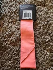 Nike Premier Tennis Head Tie Adult Unisex Bright Neon Pink / Orange Crimson Gray - Picture 1 of 7