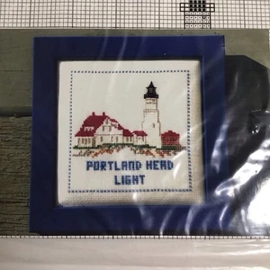 Portland Head Lighthouse Counted Cross Stitch PATTERN ONLY Seguin ME USA New - Picture 1 of 4
