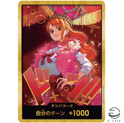 Don !! Card Nami Gold Heroines Edition ONE PIECE Card Japanese - Image 1 of 3