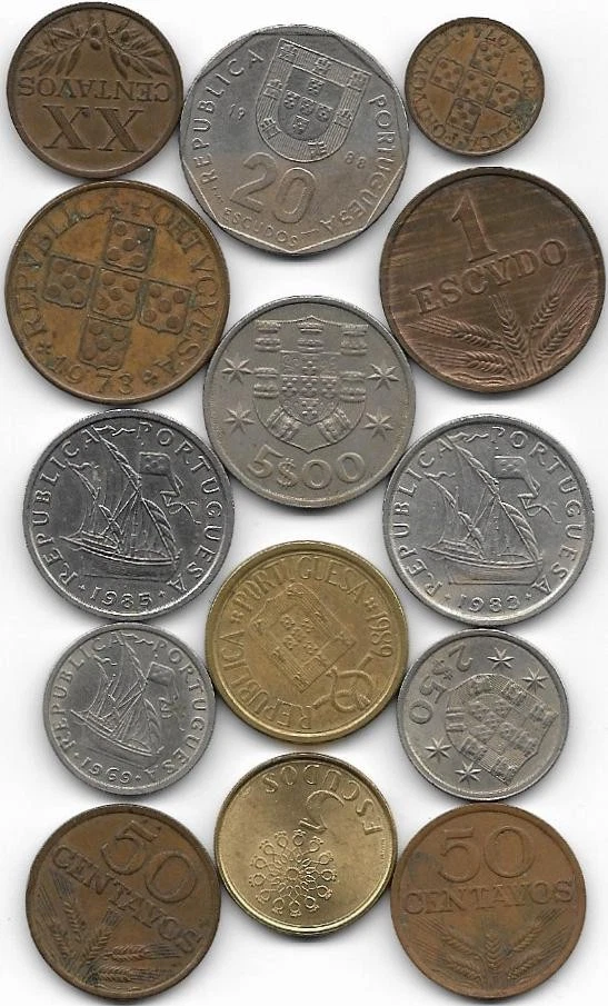 Monedas de Portugal. (91) Foto 1 de 1