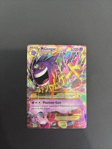 M Gengar EX Secret Rare 121/119 XY - Phantom Forces Holo **Centering Dot Error** - Picture 1 of 8