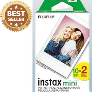 FUJIFILM Instax Mini Instant Film Twin Pack (White), 20 Photos new - Picture 1 of 4