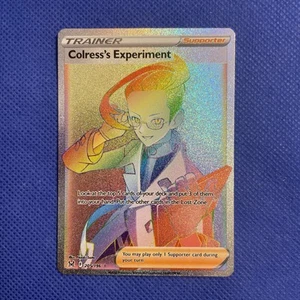 Pokemon Lost Origin Colress's Experiment Rainbow Rare Secret Rare 205/196 - Picture 1 of 3