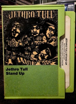 JETHRO TULL " Stand Up " Green Case And Cassette Tape Rare 1973 Chrysalis Rare - Image 1 of 4