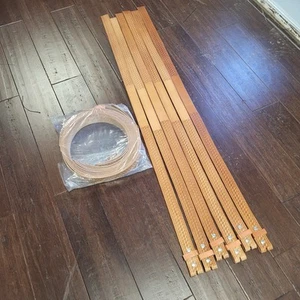 Lot Of 12 Name Blank Leather Belts - Picture 1 of 1