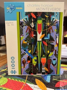 Charley Harper Monteverde 1000 Teile Puzzle Granatapfel - Bild 1 von 2
