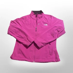 The North Face Jacket Womens Large Pink Windwall Softshell Camping Outdoor - Picture 1 of 6