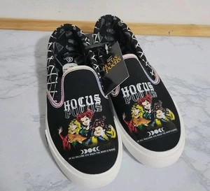 Women's Disney Hocus Pocus Slip-on Canvas Shoes, Size 6, New - Picture 1 of 5