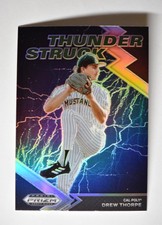 2022 Prizm Draft Picks Baseball Thunderstruck Silver #TH-DT Drew Thorpe