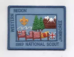 Parche National Jamboree 1993, región occidental, ¡como nuevo! - Imagen 1 de 1